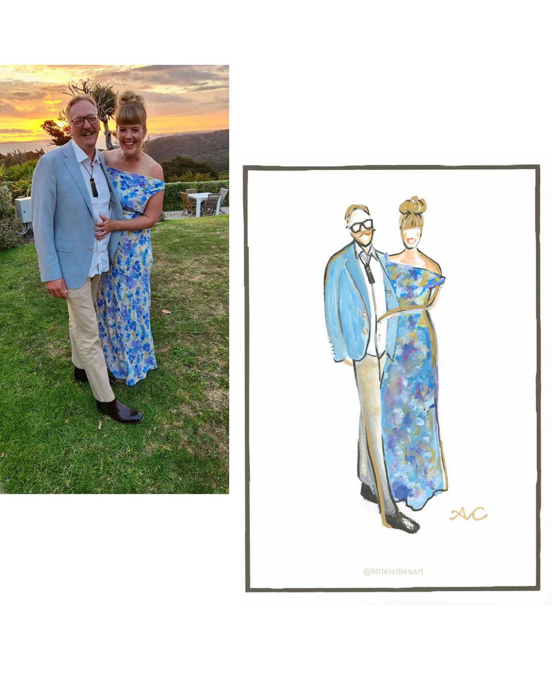 BESPOKE LITTLE MOMENTS ILLUSTRATION - JUST SEND YOUR PHOTO!